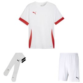 Puma teamGoal Trikotsatz Kinder 3-teilig Matchday Trikot Fussballshort Sockenstutzen