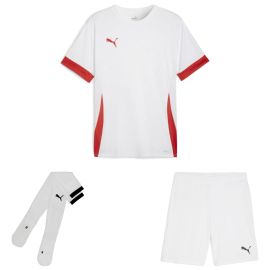 Puma teamGoal Trikotsatz Kinder 3-teilig Matchday Trikot Shorts Sockenstutzen
