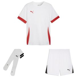 Puma teamGoal Trikotsatz Kinder 3-teilig Matchday Trikot Shorts Sockenstutzen