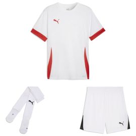 Puma teamGoal Trikotsatz Kinder 3-teilig Matchday Trikot Shorts Sockenstutzen