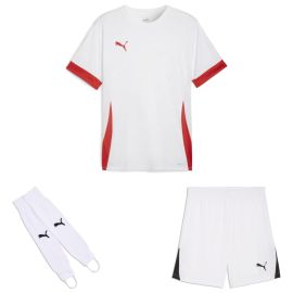 Puma teamGoal Trikotsatz Kinder 3-teilig Matchday Trikot Shorts Torwart Stegstutzen Core Stirrup