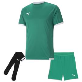 Puma Trikotsatz Team Liga Herren Damen 3-teilig Fussball Trikot Short Sockenstutzen