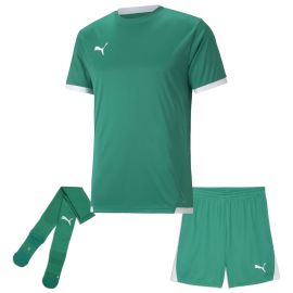 Puma Trikotsatz Team Liga Kinder 3-teilig Fussball Trikot Shorts Sockenstutzen