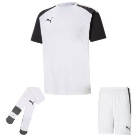 Puma Trikotsatz Team Pacer Herren Damen 3-teilig Fussball Trikot Fussballshort Core Sockenstutzen