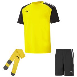 Puma Trikotsatz Team Pacer Kinder 3-teilig Fussball Trikot Fussballshort Core Sockenstutzen