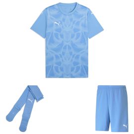 Puma Trikotsatz teamULTIMATE Kinder 3-teilig Fussball Trikot Fussballshort Sockenstutzen