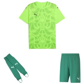 Puma Trikotsatz teamULTIMATE Herren Damen 3-teilig Fussball Trikot Fussballshort Torwart Stegstutzen Core Stirrup