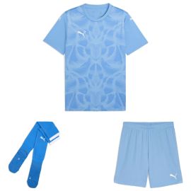Puma Trikotsatz teamULTIMATE Kinder 3-teilig Fussball Trikot Shorts Sockenstutzen