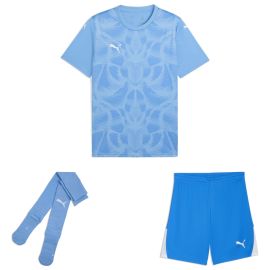 Puma Trikotsatz teamULTIMATE Kinder 3-teilig Fussball Trikot Shorts Sockenstutzen