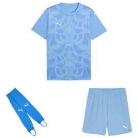 Puma Trikotsatz teamULTIMATE Kinder 3-teilig Fussball Trikot Shorts Torwart Stegstutzen Core Stirrup