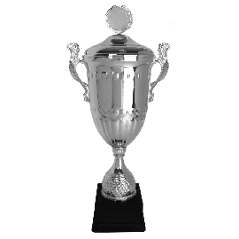 Pokal AX9229 inkl. 30 Buchstaben Gravur silber