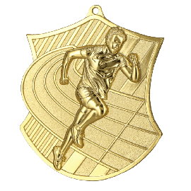 Läufer-Medaille 8x6 cm