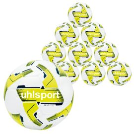 Uhlsport 10er Jugend Ballpaket Lite Synergy Fussball Grösse 4 350 g