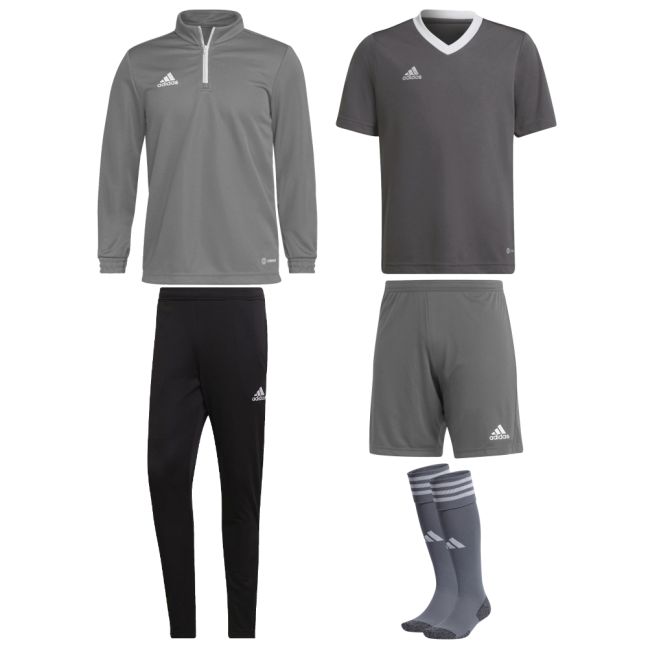 adidas Entrada 22 Fussball Trainingstop Set Kinder 5 teilig