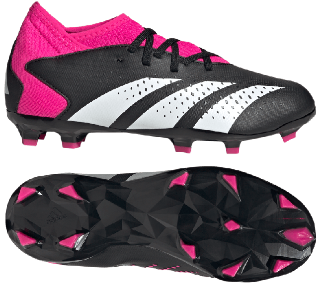 adidas Kinder FuBballschuh Predator Accuracy.3 FxG schwarz pink weiB