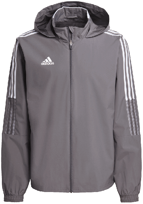 Adidas graue jacke discount