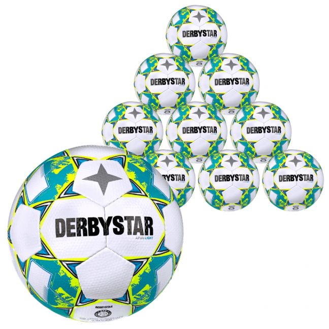 Derbystar 10er Jugend Ballpaket Apus Light v24 Fussball Grösse 5