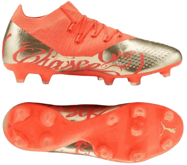 Puma Fussballschuh Neymar Jr Future 3.4 FG AG orange gold Damen