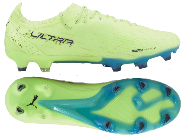 Puma fußballschuhe grün on sale