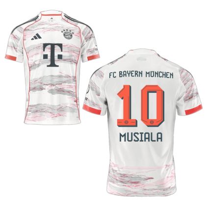 FC Bayern München Herren Damen Auswärtstrikot 25/26 inkl. Spielername