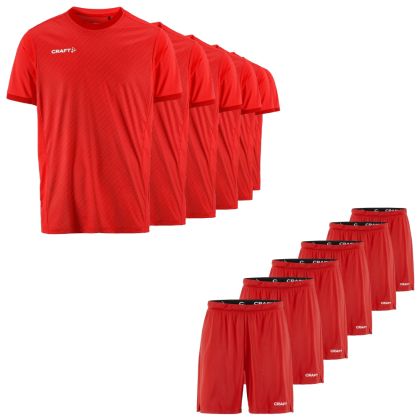 Craft Evolve 2.0 Fussball Shirt Satz