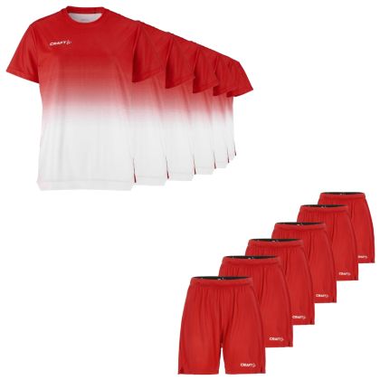 Craft Evolve 2.0 Fussball Shirt Satz
