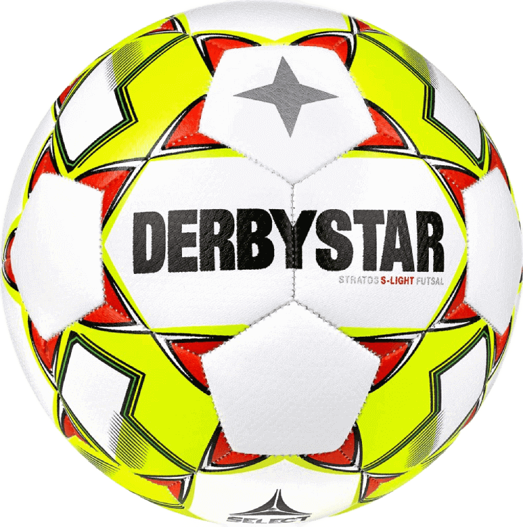 Derbystar Fussball Futsal Jugendball Grösse 3 290g Stratos S Light v23