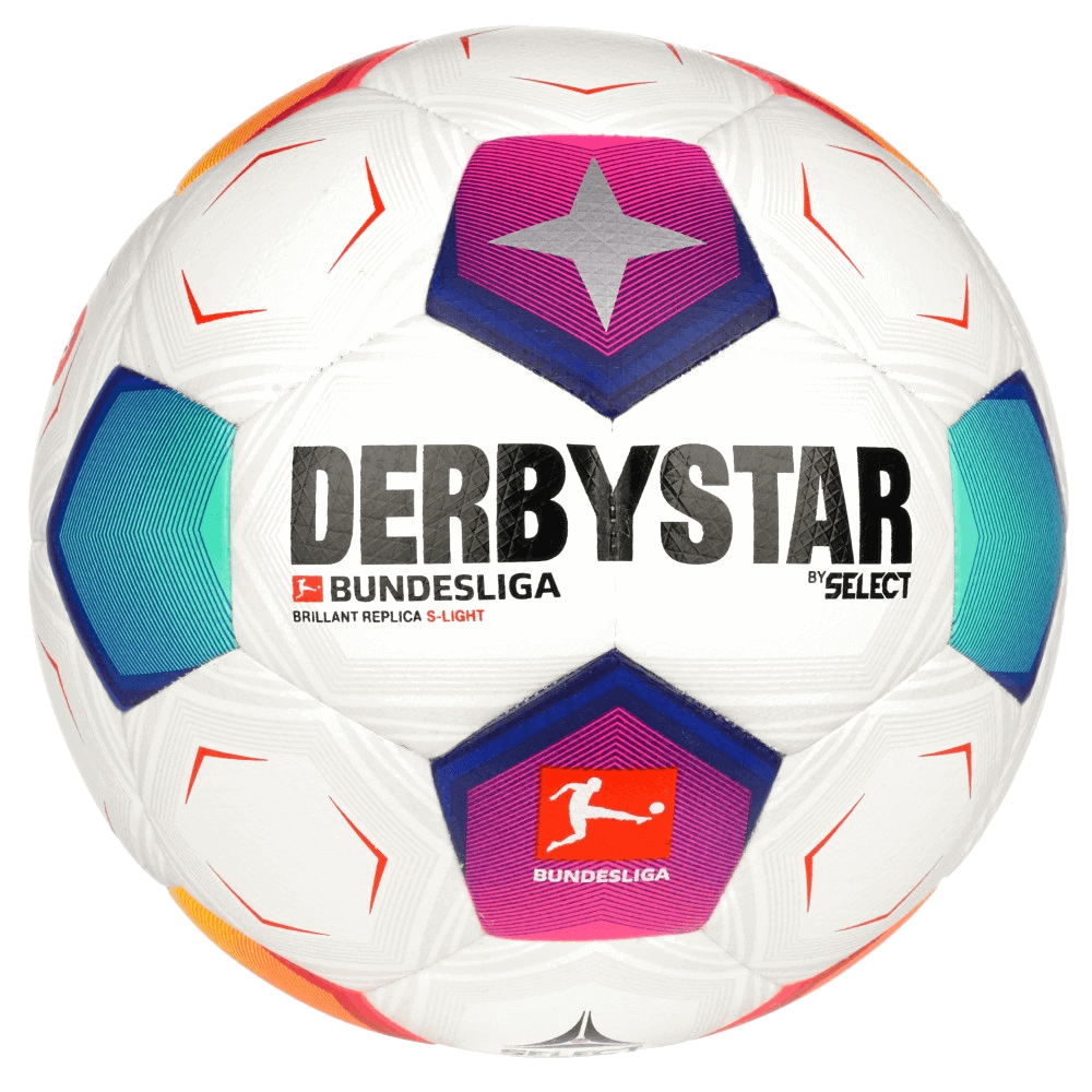 Derbystar Fussball Grösse 3 290g Bundesliga 2023/2024 Brillant Replica S Light