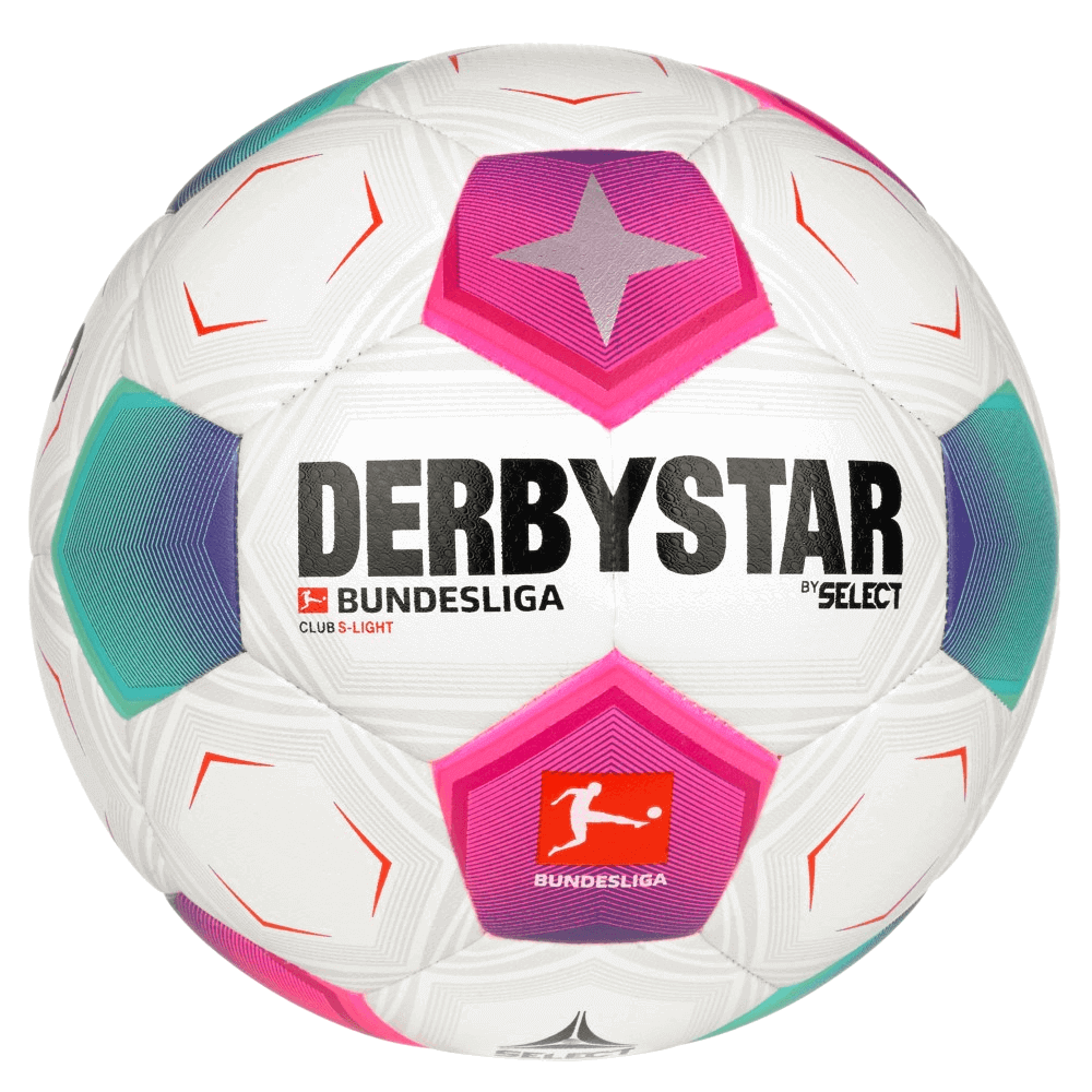 Derbystar Fussball Grösse 4 290g Bundesliga 2023/2024 Club S Light