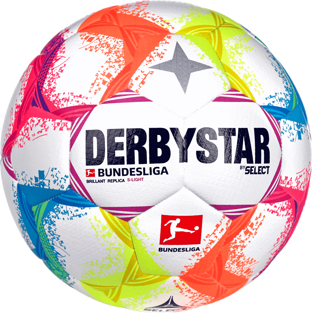 Derbystar Fussball Größe 4 290g Bundesliga Brillant Replica 22/23