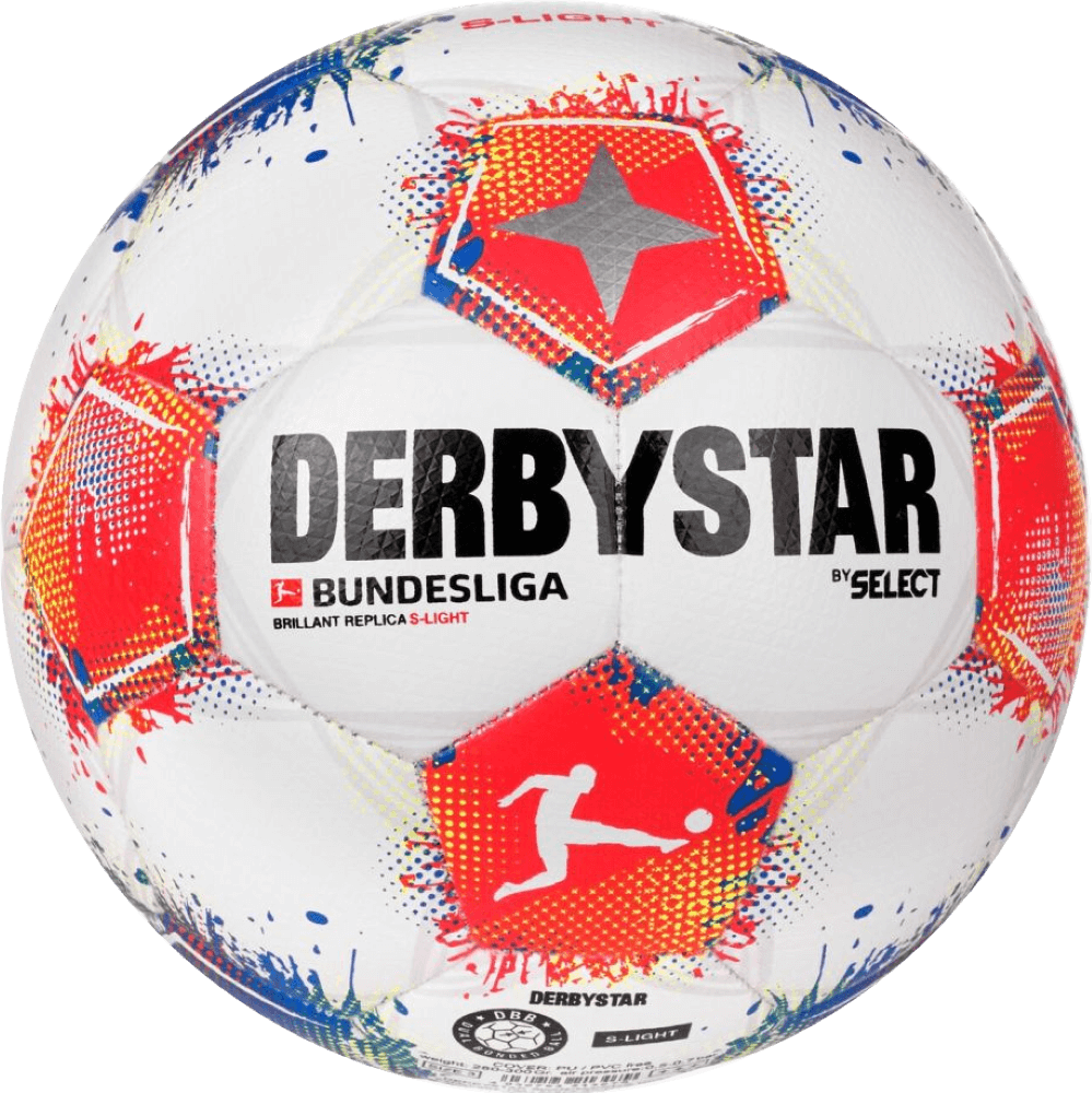 Derbystar Fussball Grösse 4 290g Bundesliga Brillant Replica S Light v25