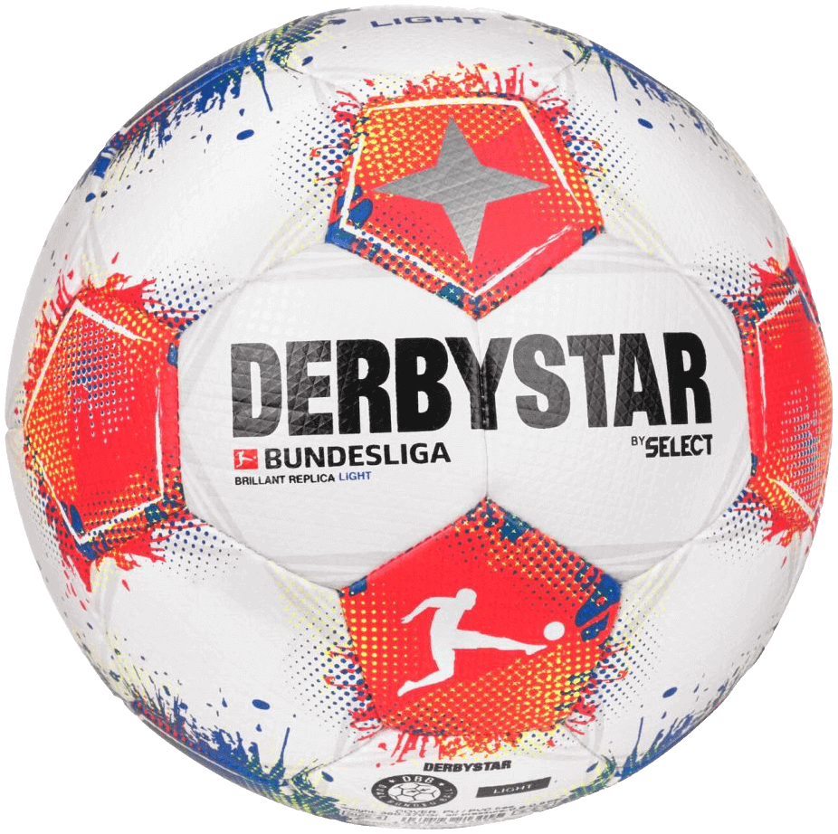 Derbystar Fussball Grösse 4 350g Bundesliga Brillant Replica Light v25