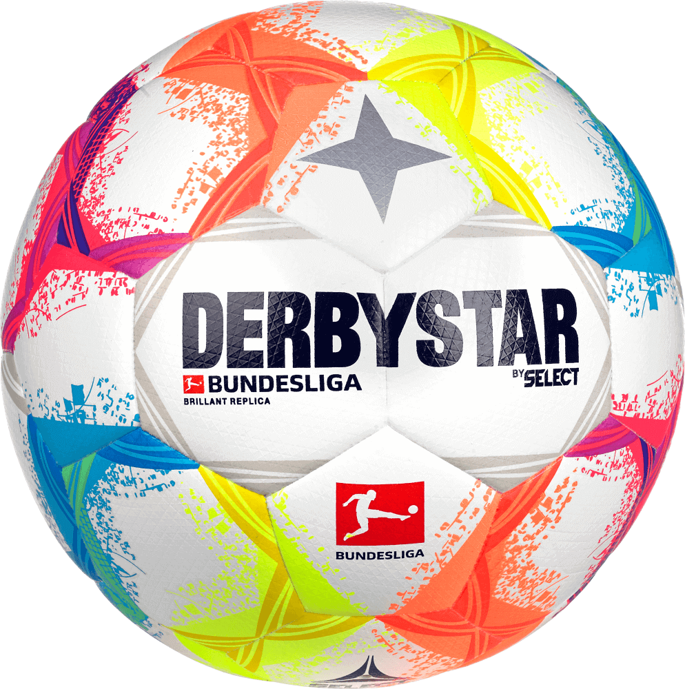 Derbystar Fussball Grösse 5 Bundesliga Brillant Replica 22/23