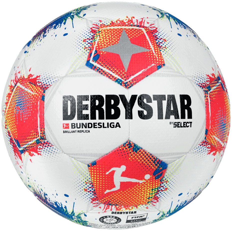 Derbystar Fussball Grösse 5 Bundesliga Brillant Replica v25