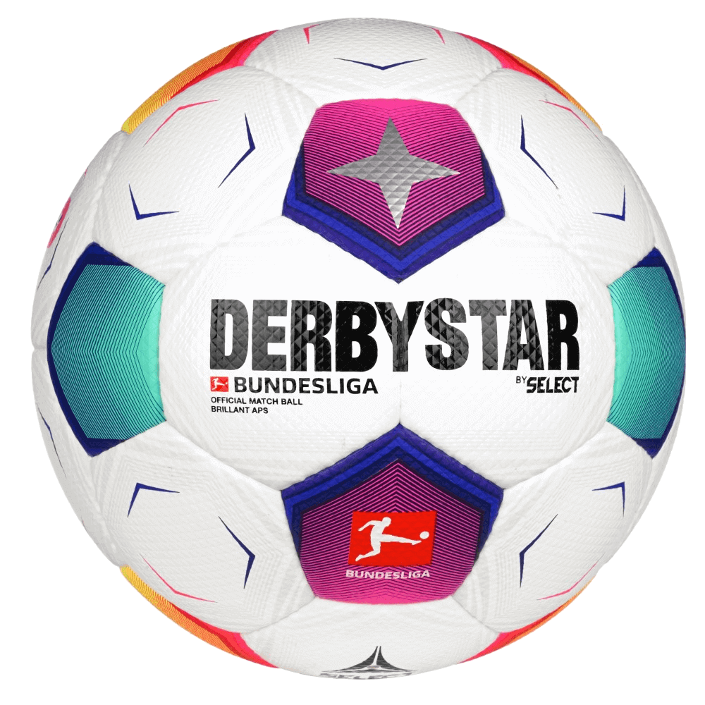 Derbystar Fussball Spielball Grösse 5 Bundesliga 2023/2024 Brillant APS