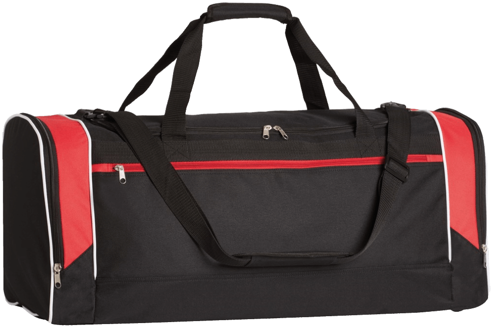 Diverse Trikottasche Team, St, schwarz/rot