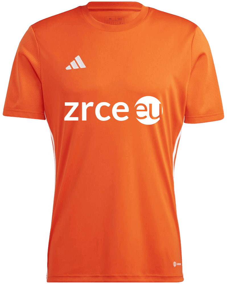 Diverse Zrce Trikot Tabela 23, 3XL, orange/weiß