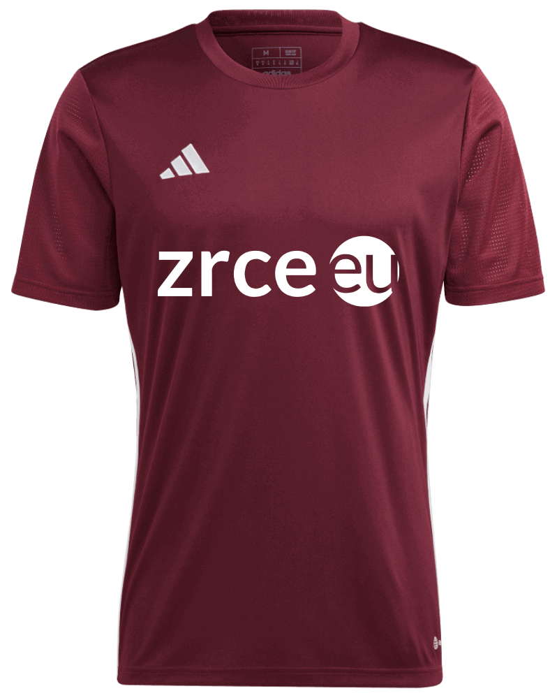 Diverse Zrce Trikot Tabela 23, XXXL, weinrot/weiß