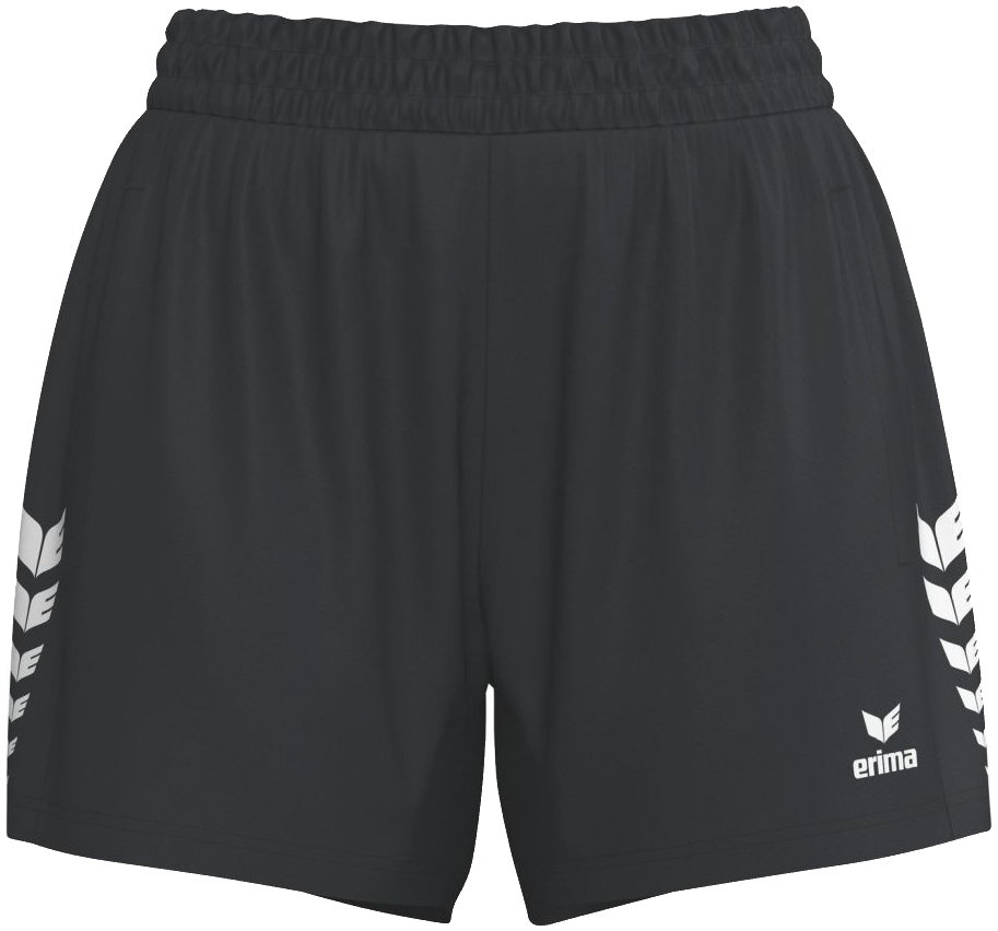 Erima Celebrate 125 Damen Trainingsshorts, 38, schwarz/weiß