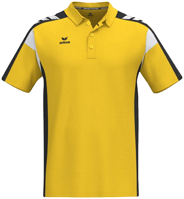 Erima Celebrate 125 Poloshirt Function, 3XL, gelb/schwarz