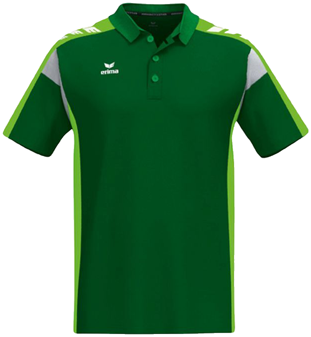 Erima Celebrate 125 Poloshirt Function, 3XL, grün/weiß