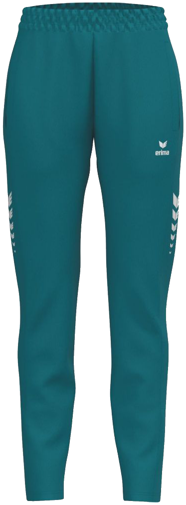 Erima Celebrate 125 Trainingshose, 38, türkis/weiß