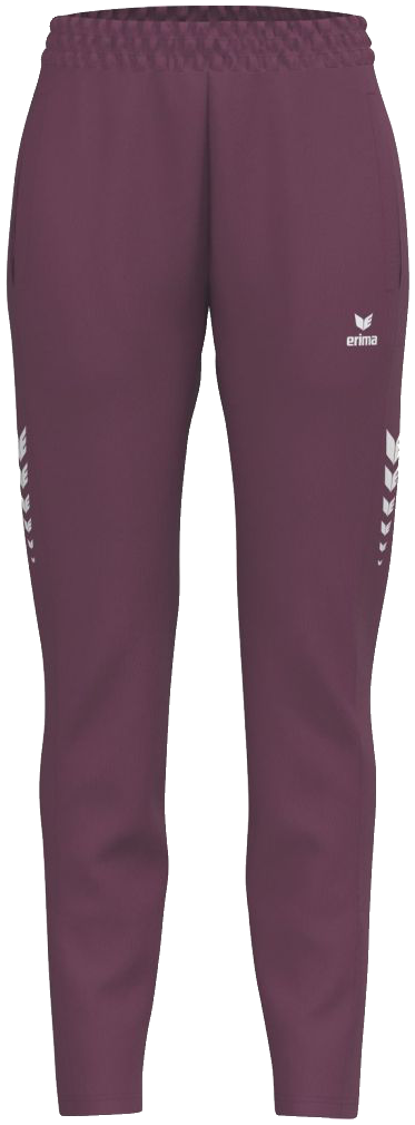 Erima Celebrate 125 Trainingshose, 38, weinrot/weiß