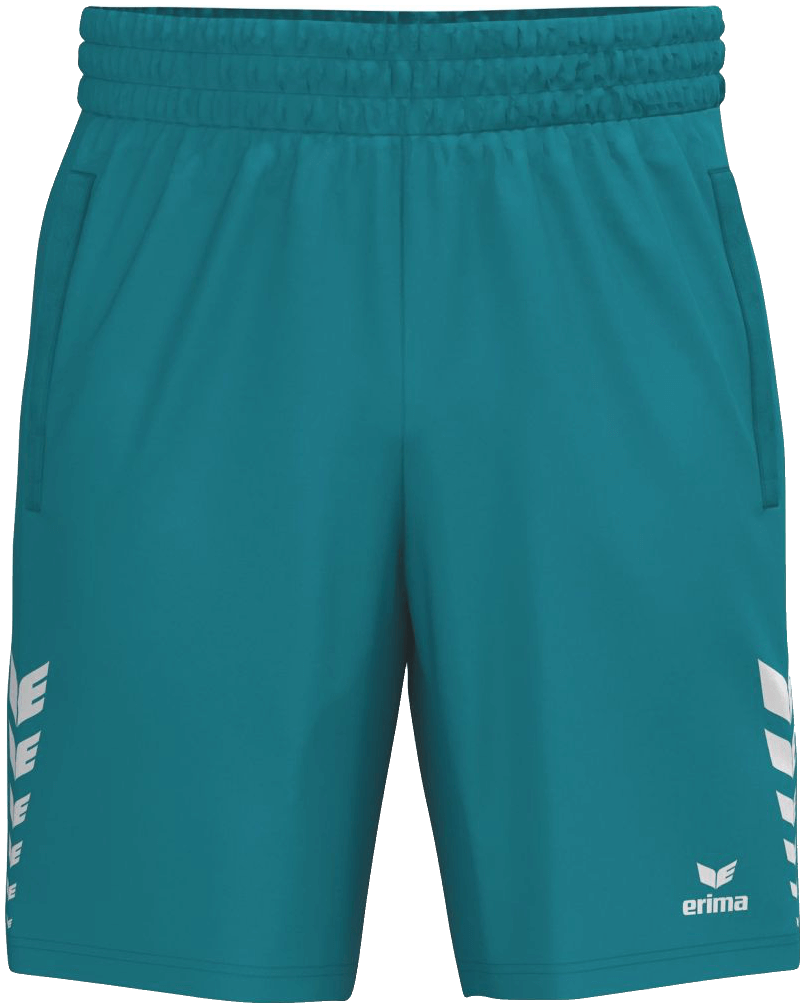 Erima Celebrate 125 Trainingsshorts, 3XL, türkis/weiß