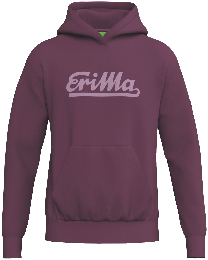 Erima Hoodie Retro, 2XL, weinrot