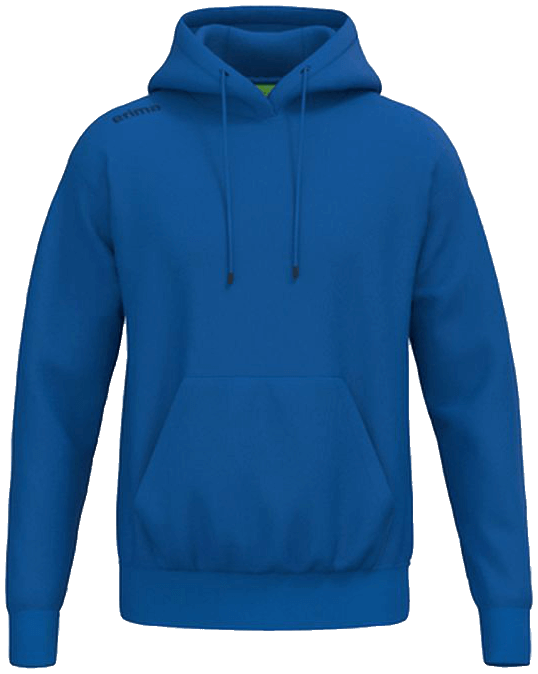 Erima Hoodie TS, 3XL, blau