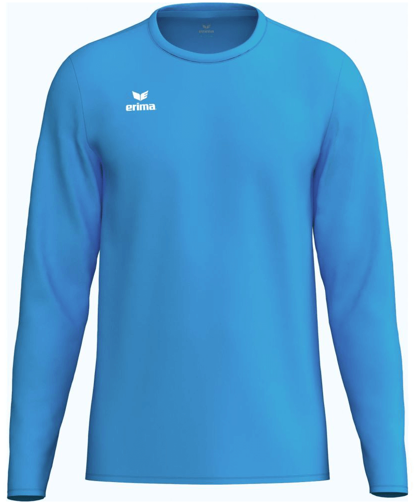 Erima Intro Longsleeve Function, 3XL, hellblau/weiß