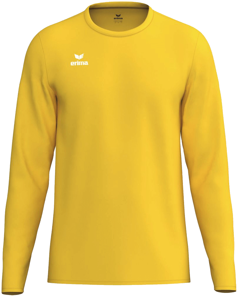 Erima Intro Longsleeve Function, 3XL, gelb/weiß
