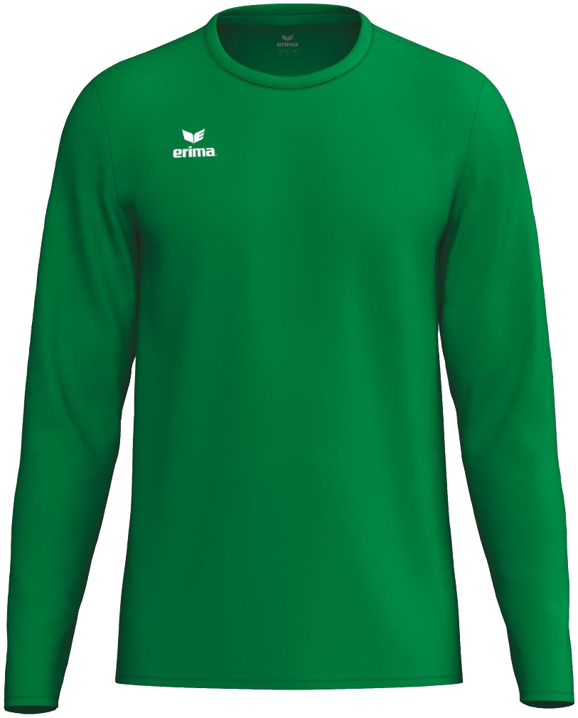 Erima Intro Longsleeve Function, 3XL, grün/weiß