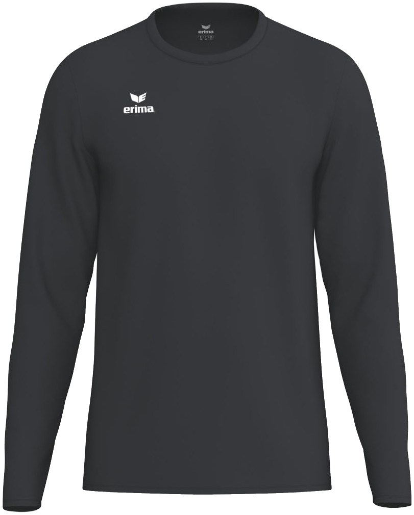 Erima Intro Longsleeve Function, 3XL, schwarz/weiß